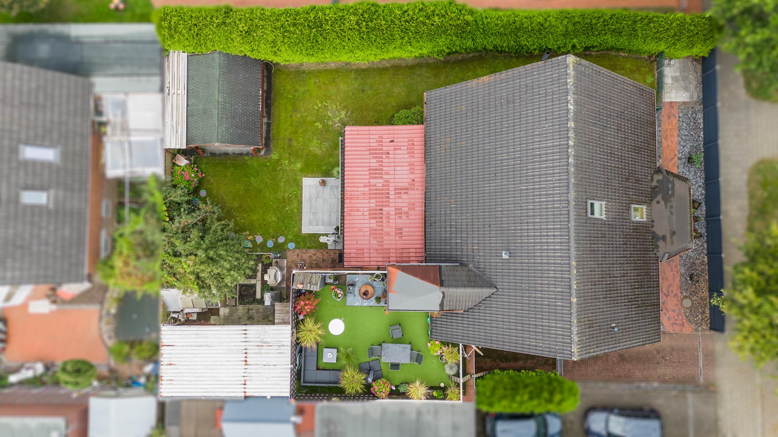Surheide - Ein- bis Zweifamilienhaus in attraktiver Lage - Vogelperspektive