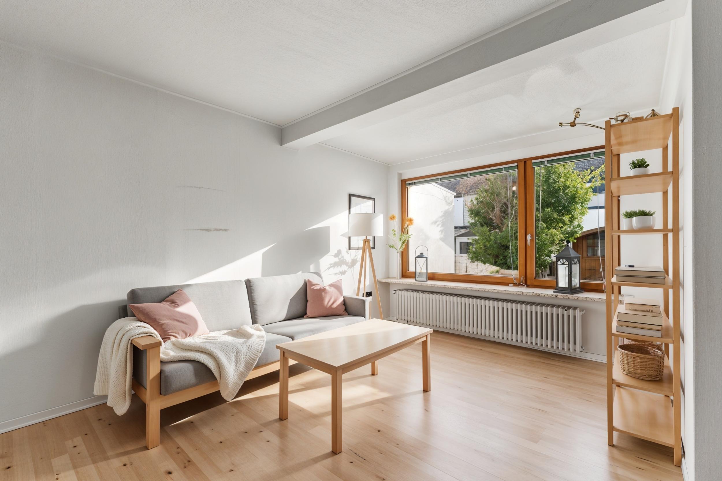 Schönebeck - Solides Reihenmittelhaus in ruhiger Lage mit viel Potenzial - Wohnzimmer - gestagt