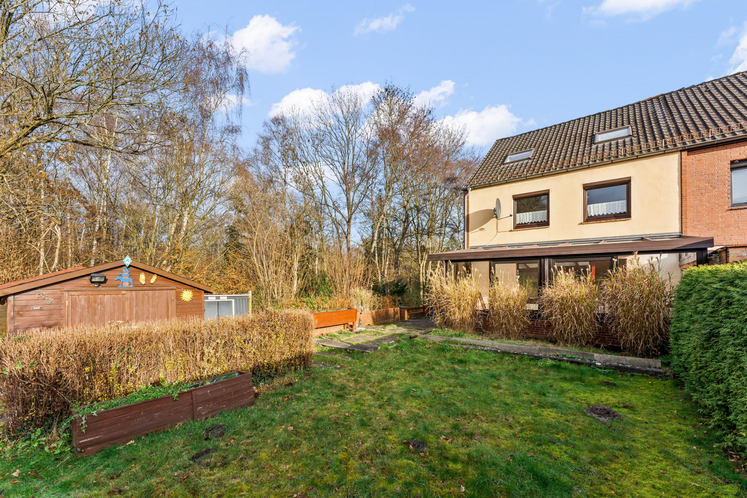 Burglesum - Familienfreundliches Reihenendhaus in bevorzugter Lage - Garten
