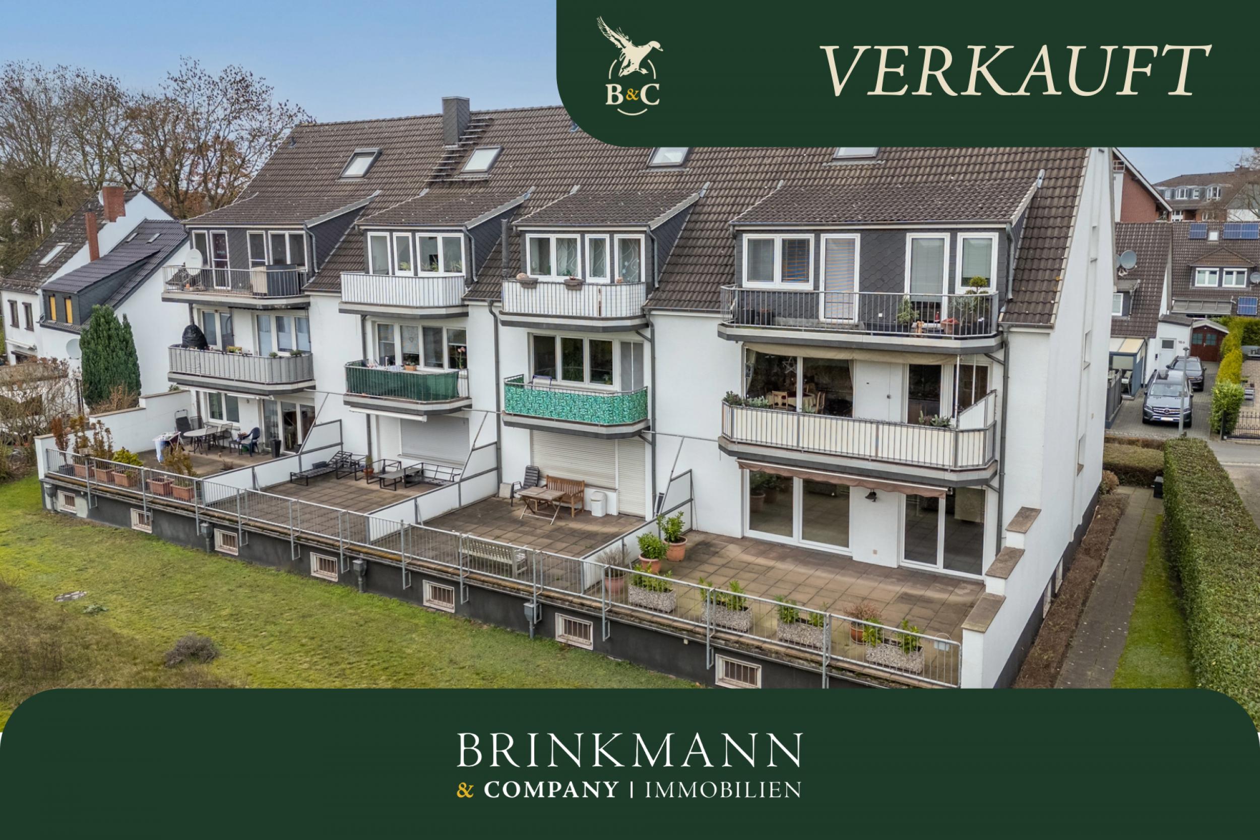 Burglesum - Attraktive Hochparterrewohnung mit großer Sonnenterrasse - VER Anzeigebild