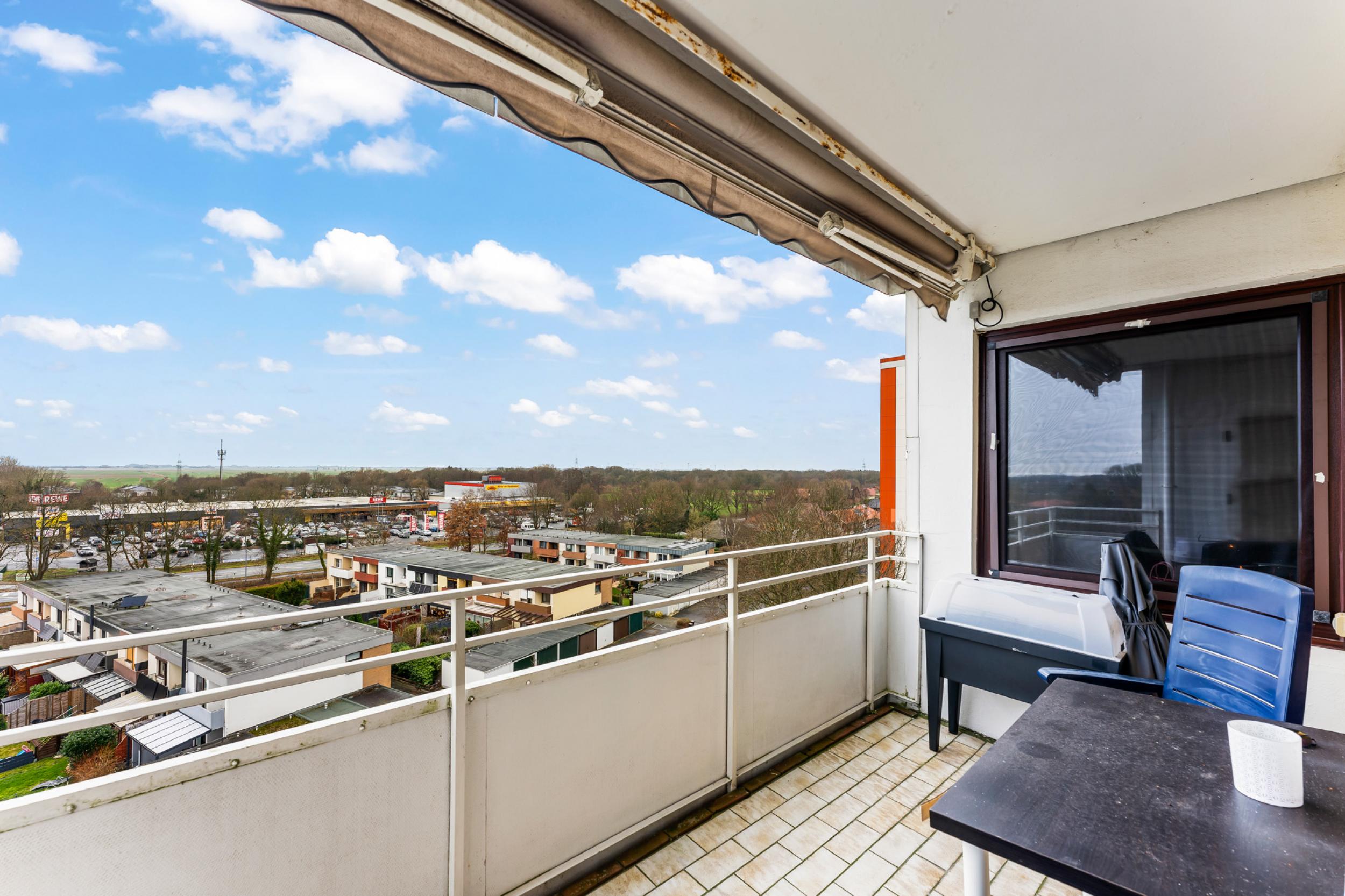 Langen - Moderne 3-Zimmerwohnung in beliebter Lage mit fantastischer Aussicht - Blick vom Balkon