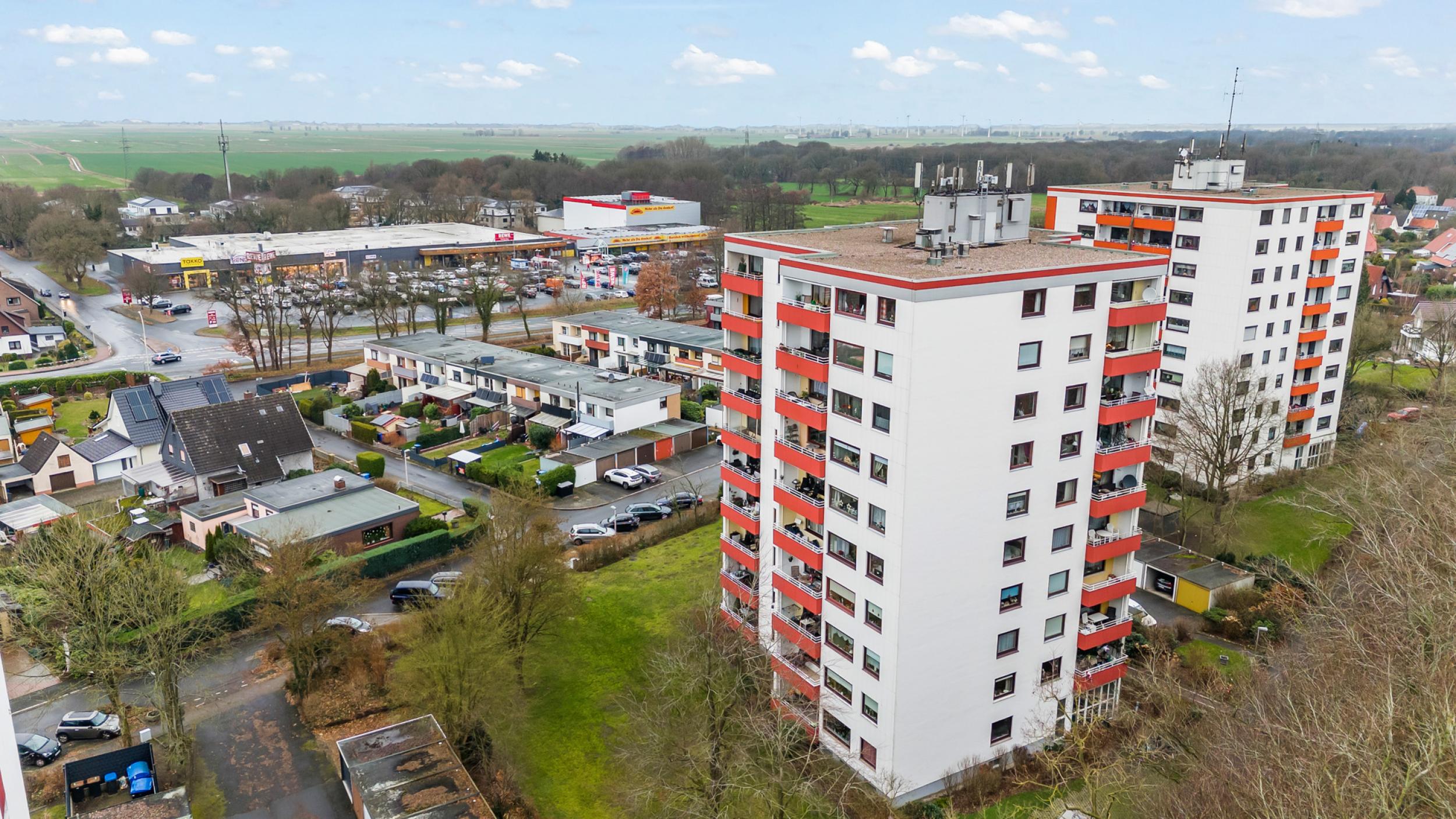 Langen - Moderne 3-Zimmerwohnung in beliebter Lage mit fantastischer Aussicht - Übersicht