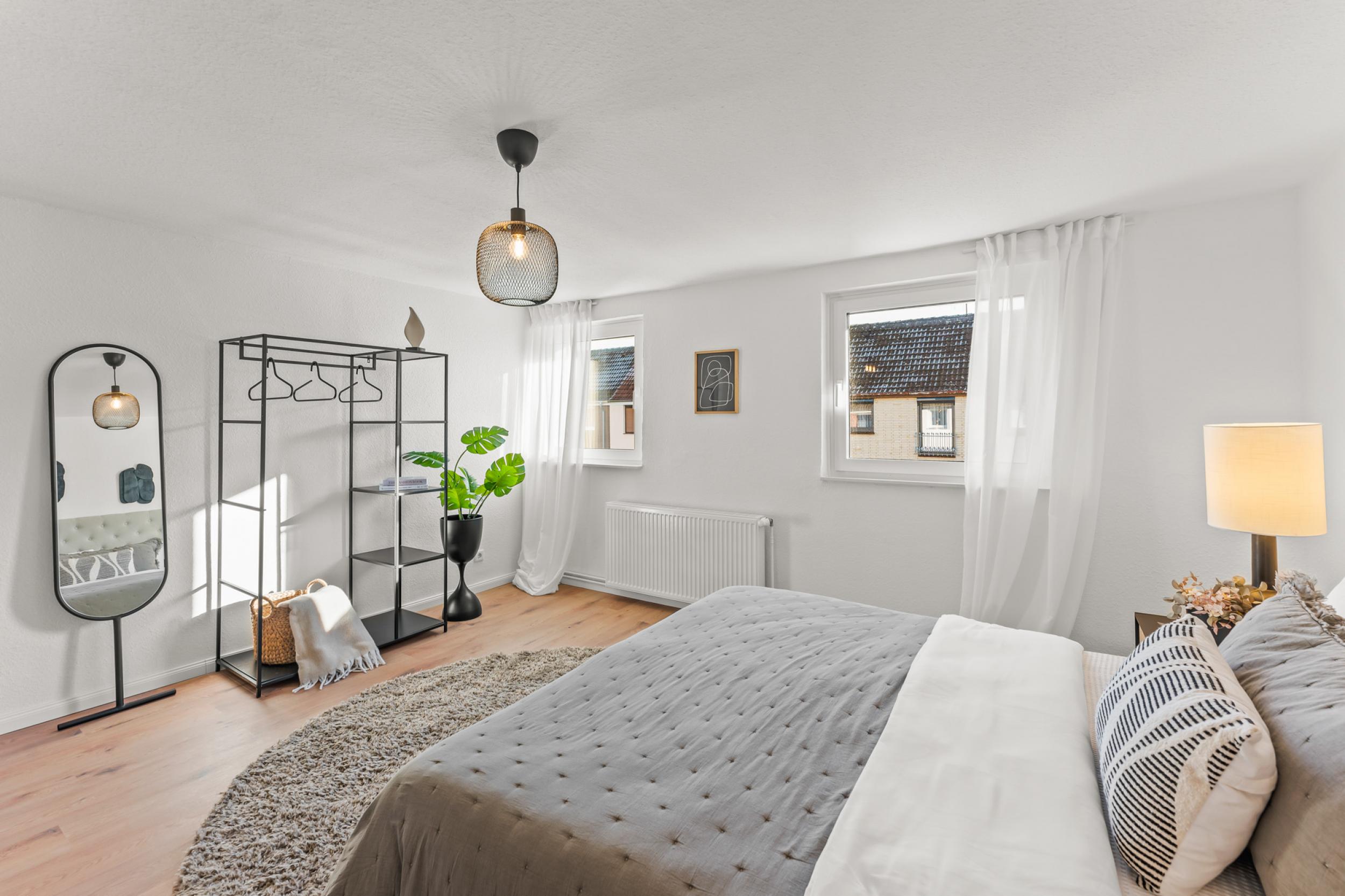 Geestemünde - Modernisiertes Reihenmittelhaus in ruhiger Lage - Schlafzimmer