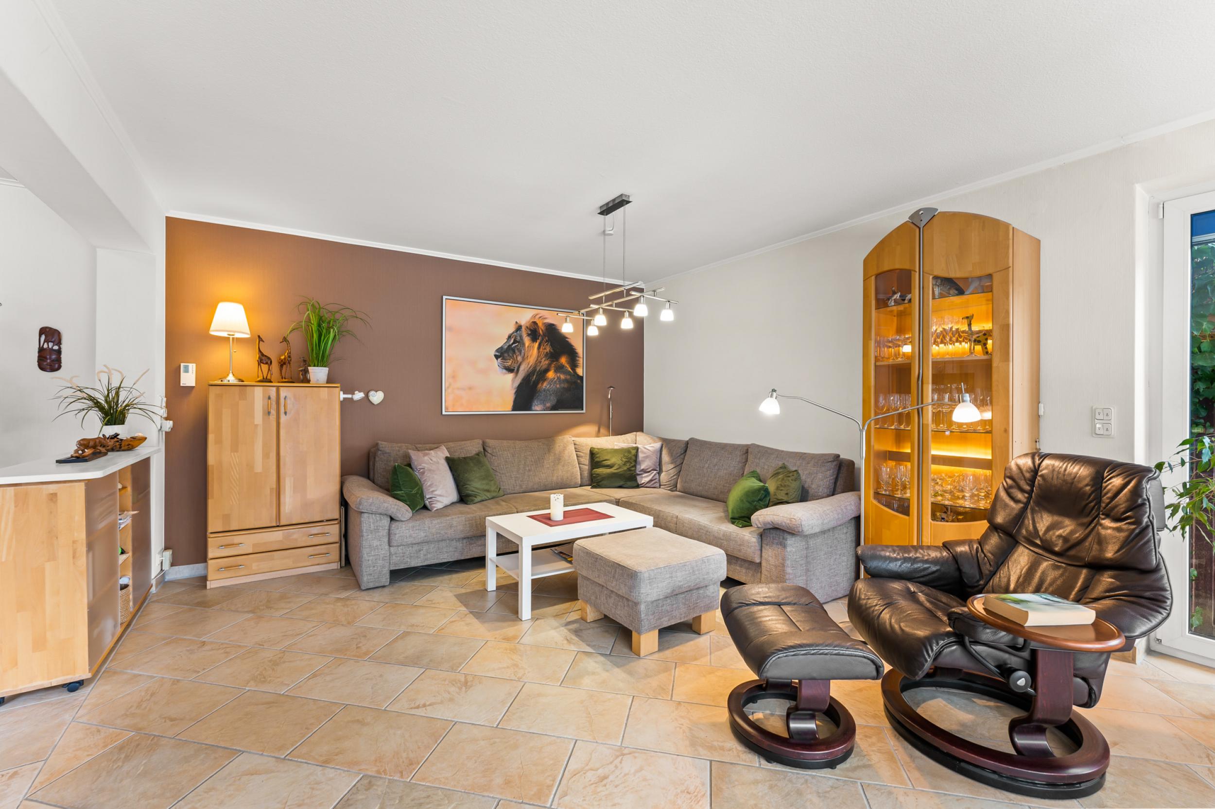 Speckenbüttel - Geräumige Doppelhaushälfte in Parknähe - Wohnbereich