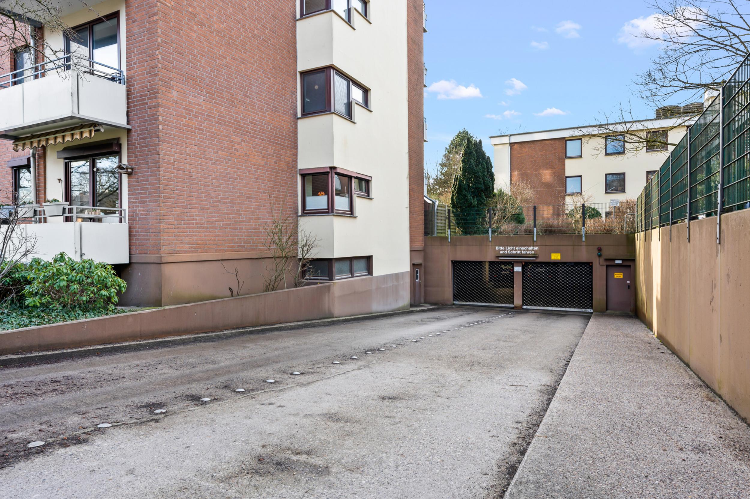 St.-Magnus - Gepflegte Hochparterrewohnung in Nähe zum Park - Zufahrt - Tiefgarage