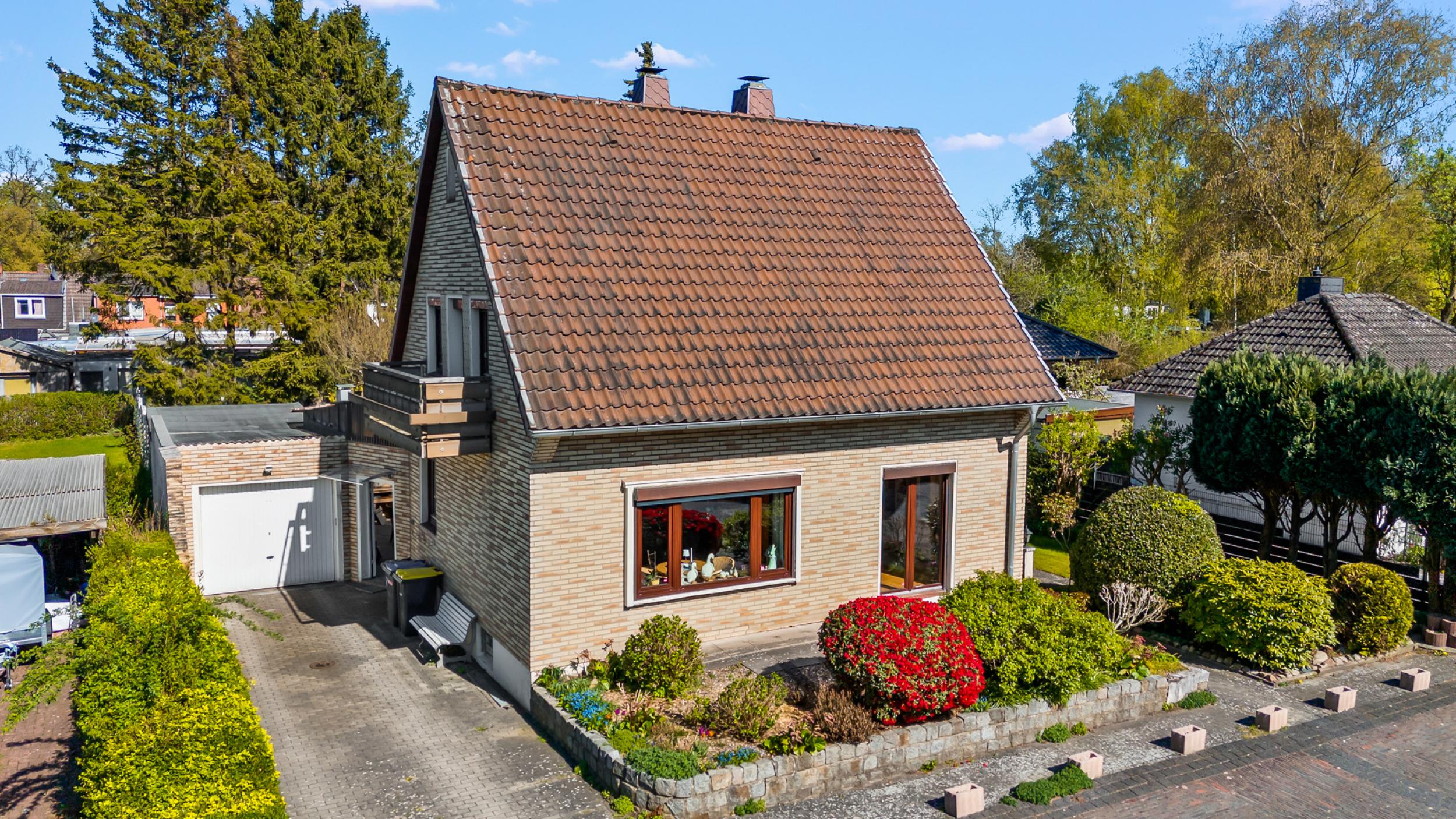 Leherheide - Charmantes Einfamilienhaus in ruhiger Lage - Seitenansicht