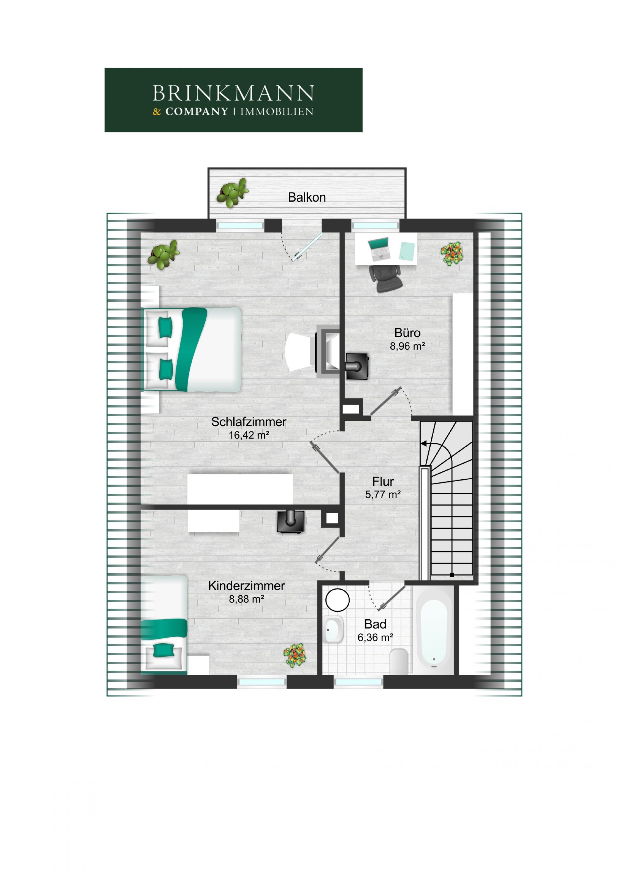 Leherheide - Charmantes Einfamilienhaus in ruhiger Lage - Grundriss DG, Erlenweg 26, 27580 Bremerhaven, Robertson