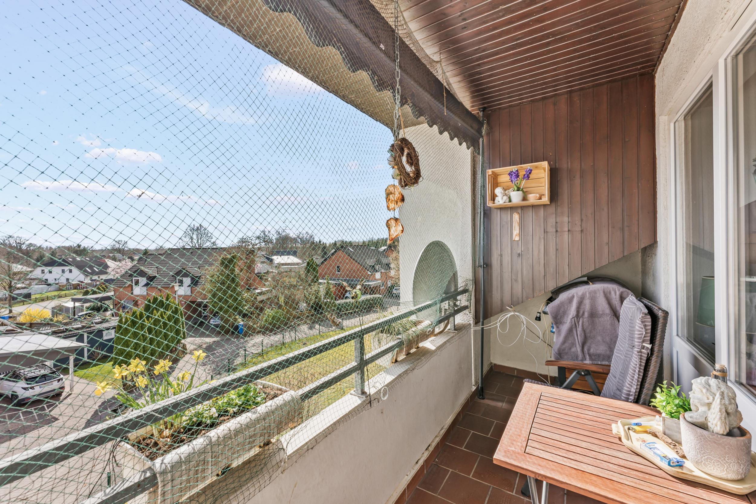 Hagen - Einladende 3-Zimmerwohnung im Grünen - Balkon