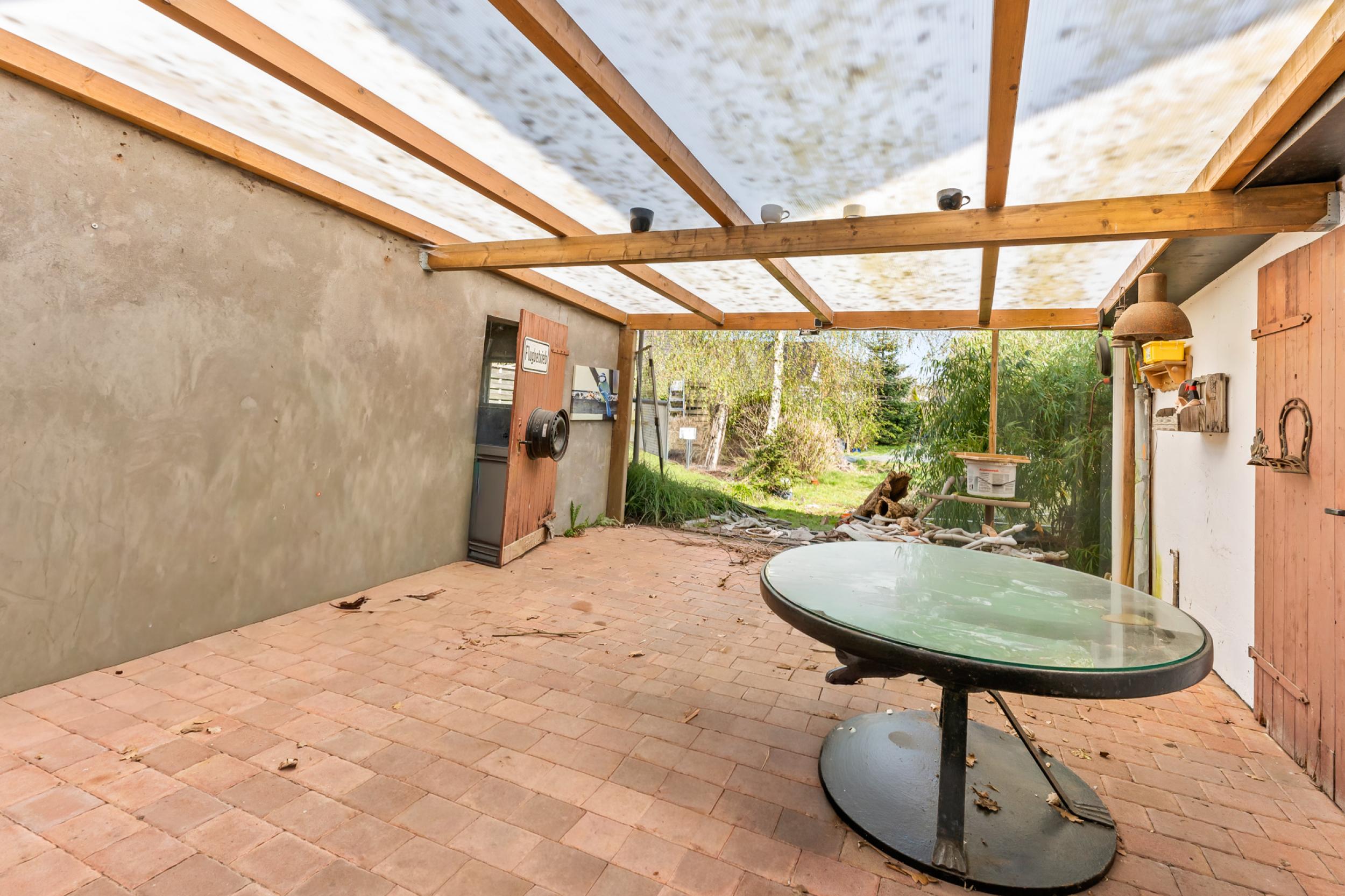 Beverstedt - Solides Einfamilienhaus in ruhiger Lage - Terrasse