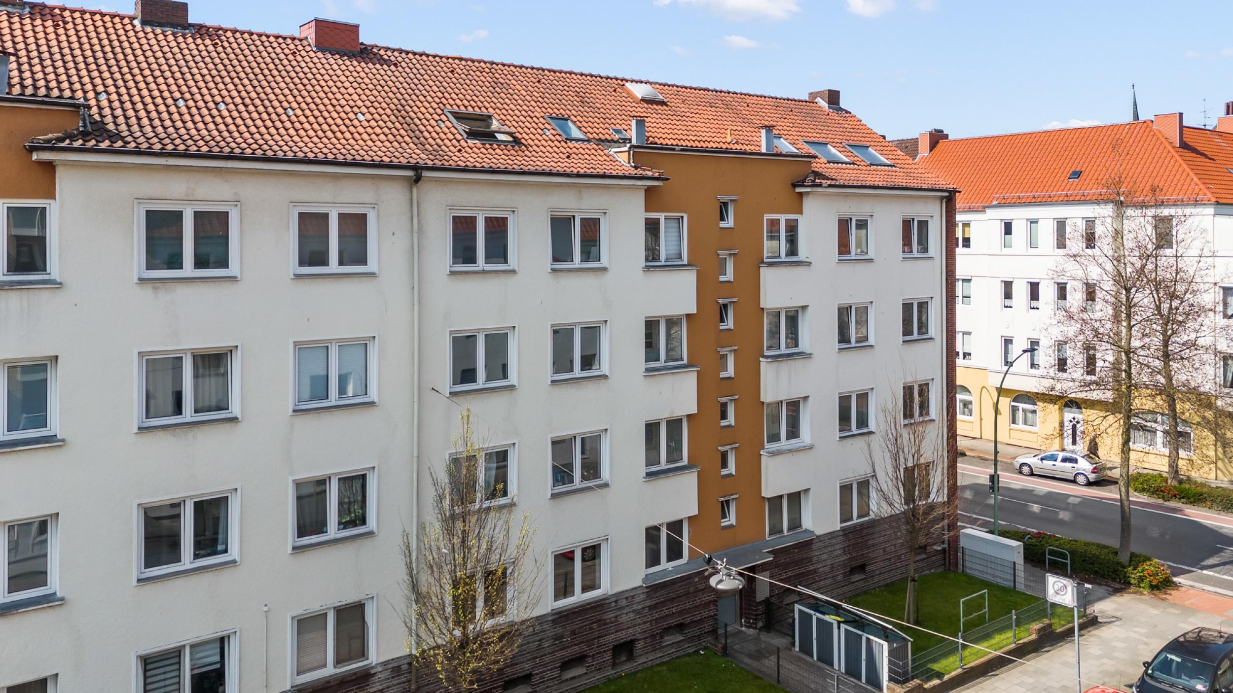 Geestemünde - Modernisierte 3-Zimmerwohnung in zentraler Lage - Außenansicht