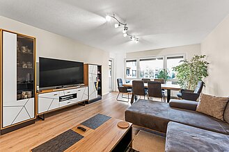 Leherheide - Modernisierte 4-Zimmer-Wohnung in Top-Lage - Wohnbereich