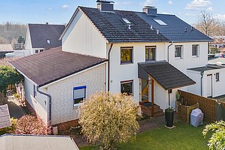 Speckenbüttel - Geräumige Doppelhaushälfte in Parknähe - Außenansicht