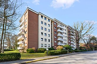 St.-Magnus - Gepflegte Hochparterrewohnung in Nähe zum Park - Außenansicht