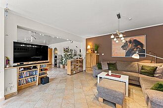 Speckenbüttel - Geräumige Doppelhaushälfte in Parknähe - Wohnbereich