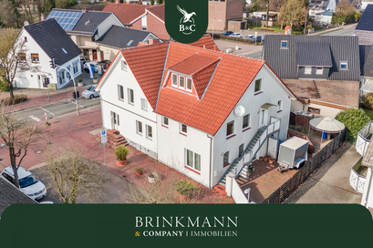 Loxstedt - Lichtdurchflutete 3-Zimmer-Maisonettewohnung im Ortszentrum - Titelbild