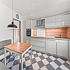 Loxstedt - Lichtdurchflutete 3-Zimmer-Maisonettewohnung im Ortszentrum - Küche