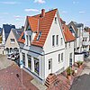 Loxstedt - Lichtdurchflutete 3-Zimmer-Maisonettewohnung im Ortszentrum - Frontansicht