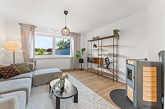 Geestemünde - Top-Renoviertes Reihenmittelhaus in gefragter Lage - Wohnzimmer
