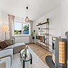 Geestemünde - Top-Renoviertes Reihenmittelhaus in gefragter Lage - Wohnzimmer