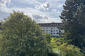 Eckernfeld - Gepflegte 3-Zimmerwohnung in Top-Lage - Außblick - Essbereich