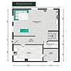 Loxstedt - Lichtdurchflutete 3-Zimmer-Maisonettewohnung im Ortszentrum - Grundriss 1. OG