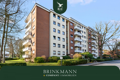 St.-Magnus - Gepflegte Hochparterrewohnung in Nähe zum Park - Außenansicht