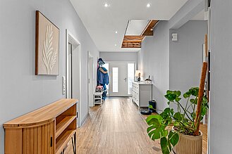 Beverstedt - Moderner Winkelbungalow in ländlicher Lage mit Außbaupotenzial - Flur