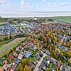 Otterndorf - Ein- bis Zweifamilienhaus in der Nähe der Elbemündung - Luftaufnahme