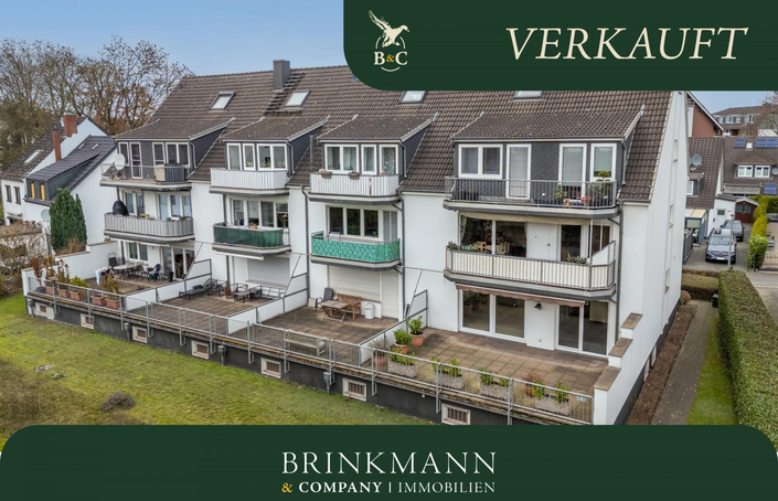 Burglesum - Attraktive Hochparterrewohnung mit großer Sonnenterrasse - VER Anzeigebild