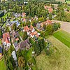 Schiffdorf - Modernisiertes Einfamilienhaus mit zusätzlichem Bauland - Luftaufnahme